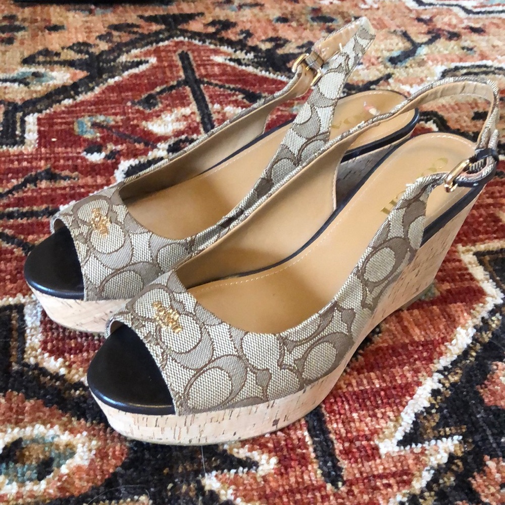 Coach Wedges *LOWER PRICE*